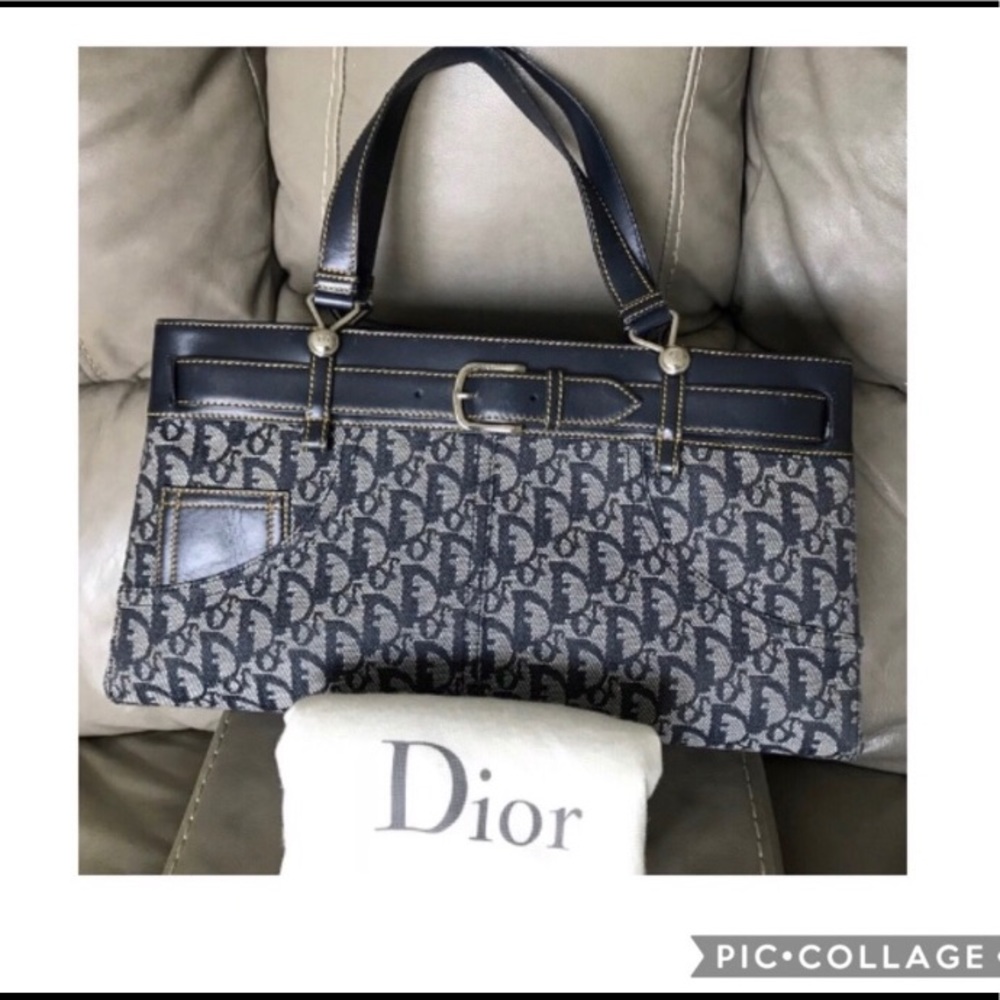 Authentic Christian Dior Trotter handbag